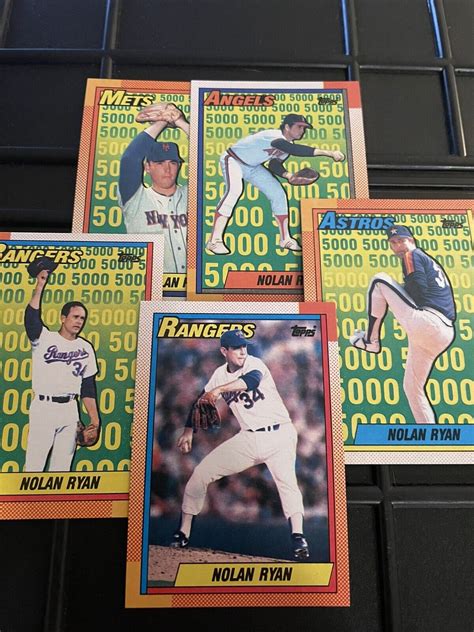 1990 Topps 5 Nolan Ryan for sale